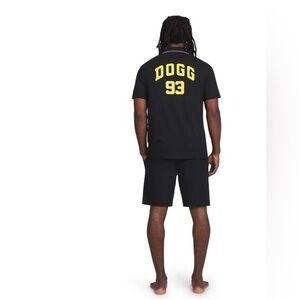 Dogg Supply by Snoop Dogg Men's Notch Collar Shirt and Shorts Pajama Set 2-Piece